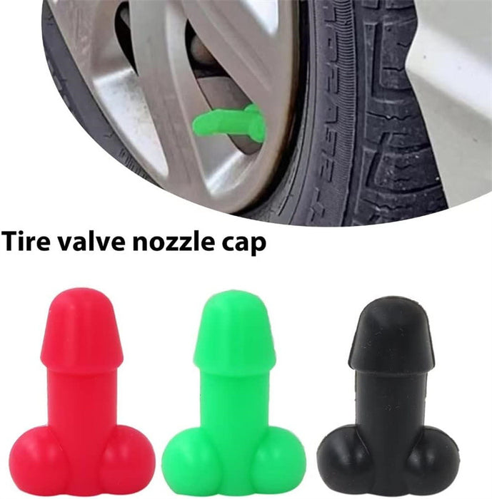 Tire Valve Nozzle Cap Luminous Valve