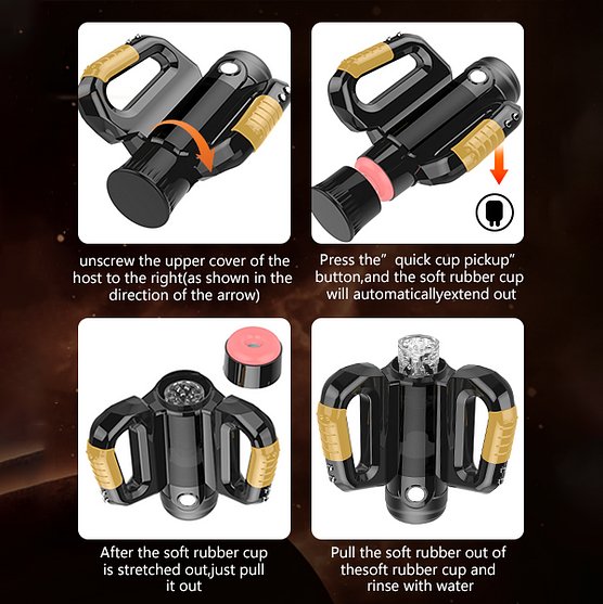 Hercules Grip Master Masturbator | LETEN