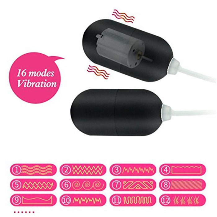 16 Modes Vibrating Penis Stimuation E-stim Penis Plug