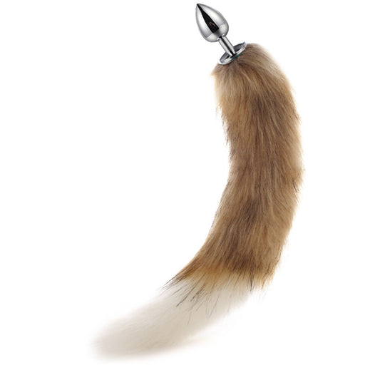 Brown & Whtie Canie Tail Plug