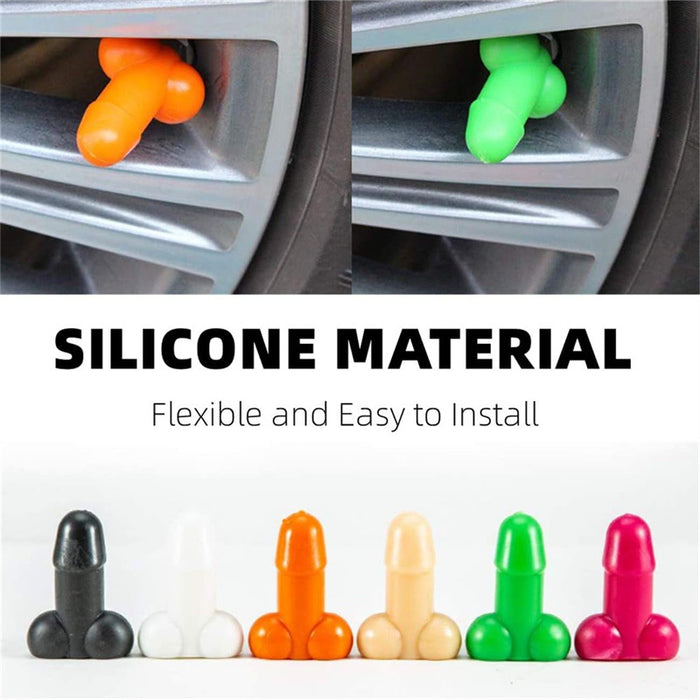 Tire Valve Nozzle Cap Luminous Valve