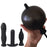 Black Silicone Inflatable Butt Plug