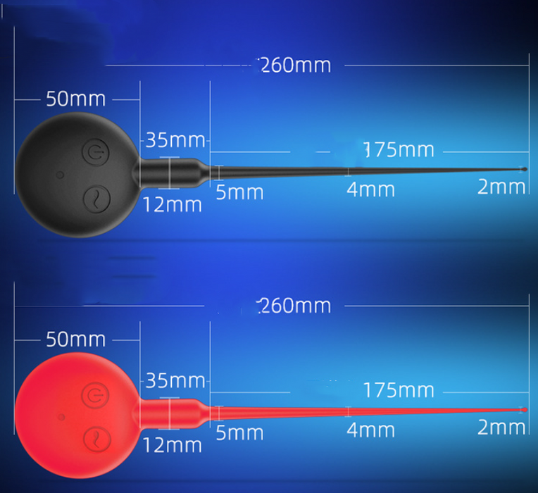 7 Modes USB RECHARGEABLE Urethral Catheter Penis Plug