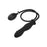 Black Silicone Inflatable Butt Plug